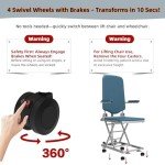 Aluminium Electric Lift Chair for Seniors - 500lbs Capacity