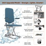 Aluminium Electric Lift Chair for Seniors - 500lbs Capacity