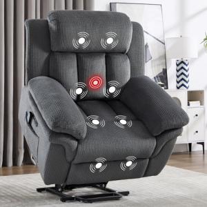 CANMOV 46" Extra Large Power Lift Recliner Chair
