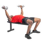 Sunny Health & Fitness Flat Weight Bench - 500 lb Capacity