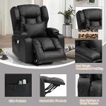 Electric Lift Recliner Chair with Massage & Heat