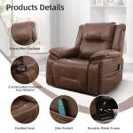 Phoenix Home Dual Motor Power Lift Chair with Heat