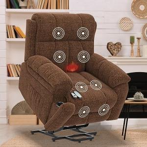 YONISEE Oversized Lift Chair with Massage & Heat