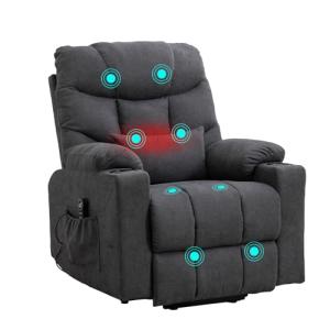 Electric Power Lift Recliner Chair with Massage and Heat