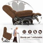YONISEE Oversized Lift Chair with Massage & Heat