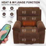 YONISEE Oversized Lift Chair with Massage & Heat