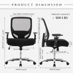 Big and Tall Ergonomic Lift Chair, 500lbs Capacity