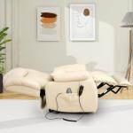 EDILLY Large Reclining Lift Chair with Massage
