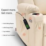 MCombo Power Lift Recliner Chair with USB Ports