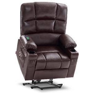 MCombo Medium Dual Motor Lift Recliner with Massage