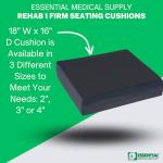 Extra Thick Foam Cushion for Seating Support