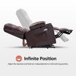 MCombo Medium Dual Motor Lift Recliner with Massage