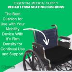 Extra Thick Foam Cushion for Seating Support