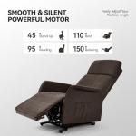 Petite OKUP Power Lift Recliner with Massage & Heat