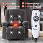 BOSMILLER Lift Recliner Chair with Massage and Heat