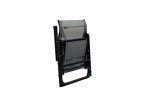 Ergo+ Foldable Patio Chair with Footrest - Gray