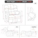 MCombo Triple Motor Lift Recliner Chair with Headrest