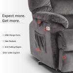 MCombo Triple Motor Lift Recliner Chair with Headrest