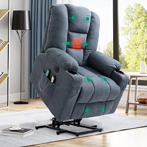 VIVIJASON Electric Recliner Lift Chair with Massage