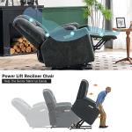 Power Lift Recliner Chair with Heat and Massage