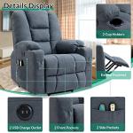 VIVIJASON Electric Recliner Lift Chair with Massage