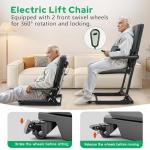 Electric Lift Chair with Wheels for Seniors