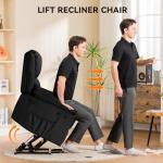 COMHOMA Power Lift Recliner with Heat and Massage