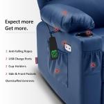 MCombo Large Dual Motor Lift Recliner Chair