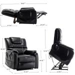 Electric Lift Recliner Chair with Massage and Heat