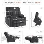 MCombo Dual Motor Lift Recliner with Massage & Heat