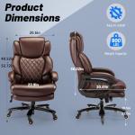 FANTAWESO Big and Tall Executive Lift Chair