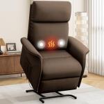 Petite OKUP Power Lift Recliner with Massage & Heat