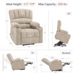 MCombo Power Lift Recliner Chair with Massage