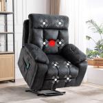 CANMOV Large Power Lift Recliner Chair with Massage