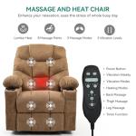 YITAHOME Electric Lift Recliner Chair with Massage
