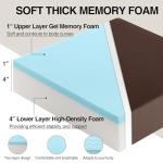 Extra Large Gel Memory Foam Recliner Cushions