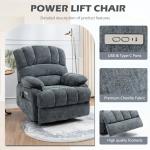 Trustyue Power Lift Recliner with Massage & Heat