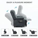 Trustyue Power Lift Recliner with Massage & Heat
