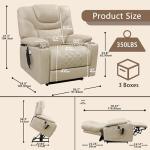 Power Lift Recliner with Heat & Massage Features