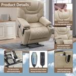 Power Lift Recliner with Heat & Massage Features