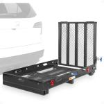 Steel Scooter Wheelchair Carrier with Folding Ramp