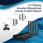 Steel Scooter Wheelchair Carrier with Folding Ramp