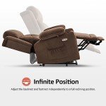 MCombo Medium Dual Motor Lift Recliner Chair