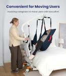 Foldable Electric Patient Lift for Elderly 440LBS