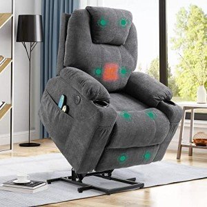 VIVIJASON Electric Lift Recliner Chair with Massage