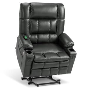 MCombo Large Power Lift Recliner with Massage & Heat