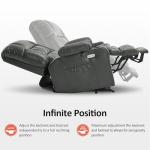 MCombo Large Power Lift Recliner with Massage & Heat
