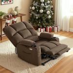 Dual Motor Power Lift Recliner Chair with Massage