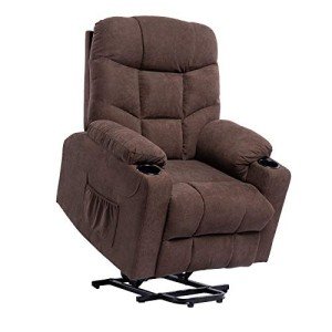 Heated Power Lift Massage Recliner for Seniors