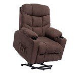 Heated Power Lift Massage Recliner for Seniors